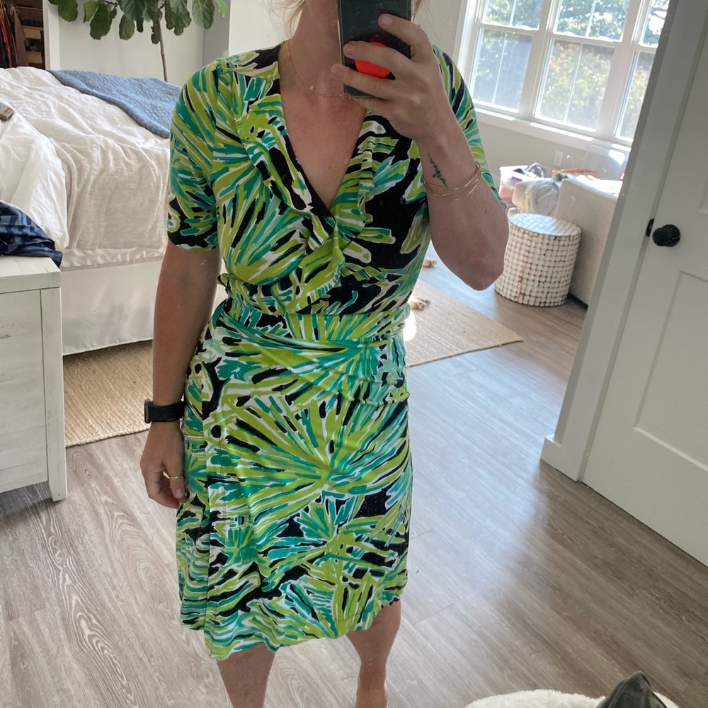 Lilly Pulitzer wrap dress